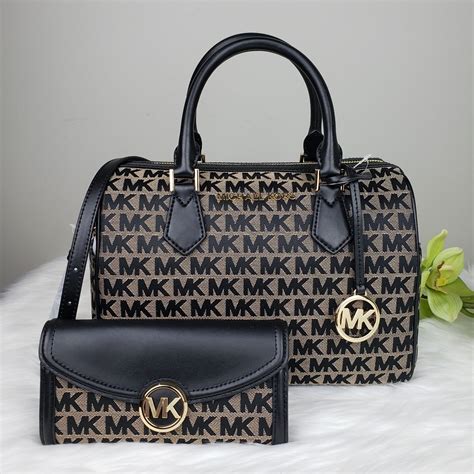 michael kors handbag and wallet set|michael kors handbags original.